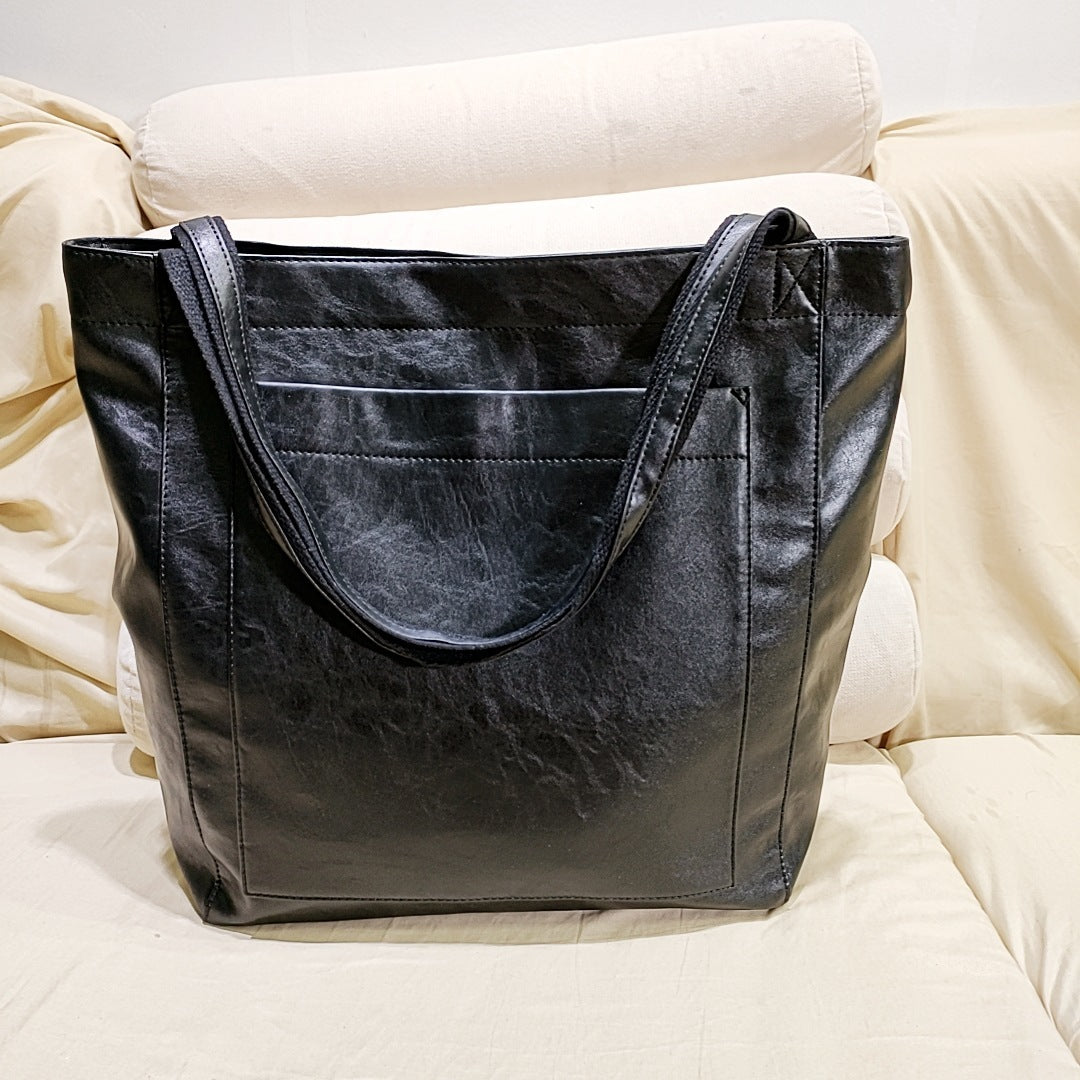 WEICHLEDER-HANDTASCHE BIG