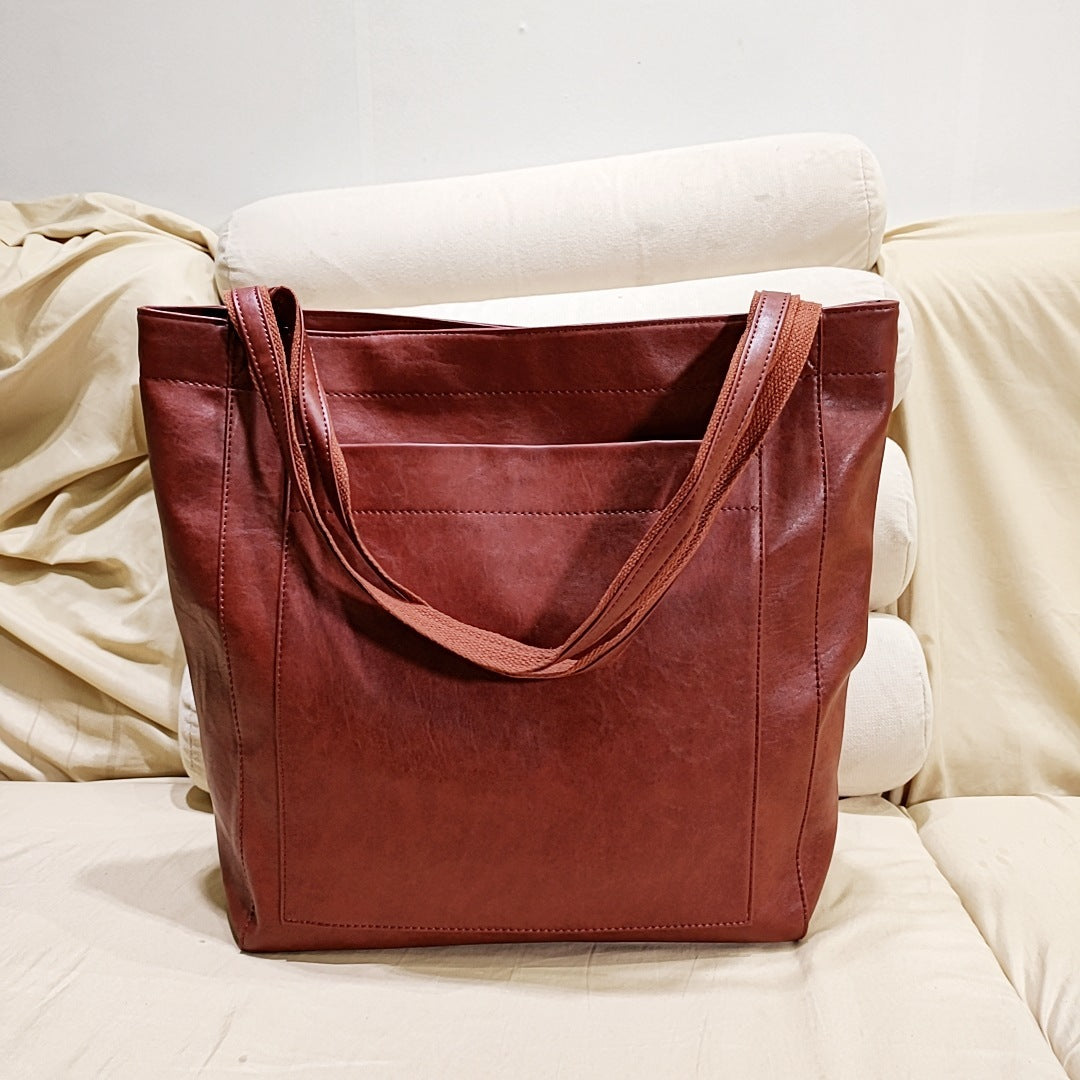 WEICHLEDER-HANDTASCHE BIG