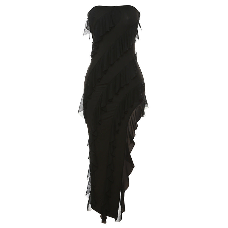 KLEID RÜCKEN FREI-SPLIT