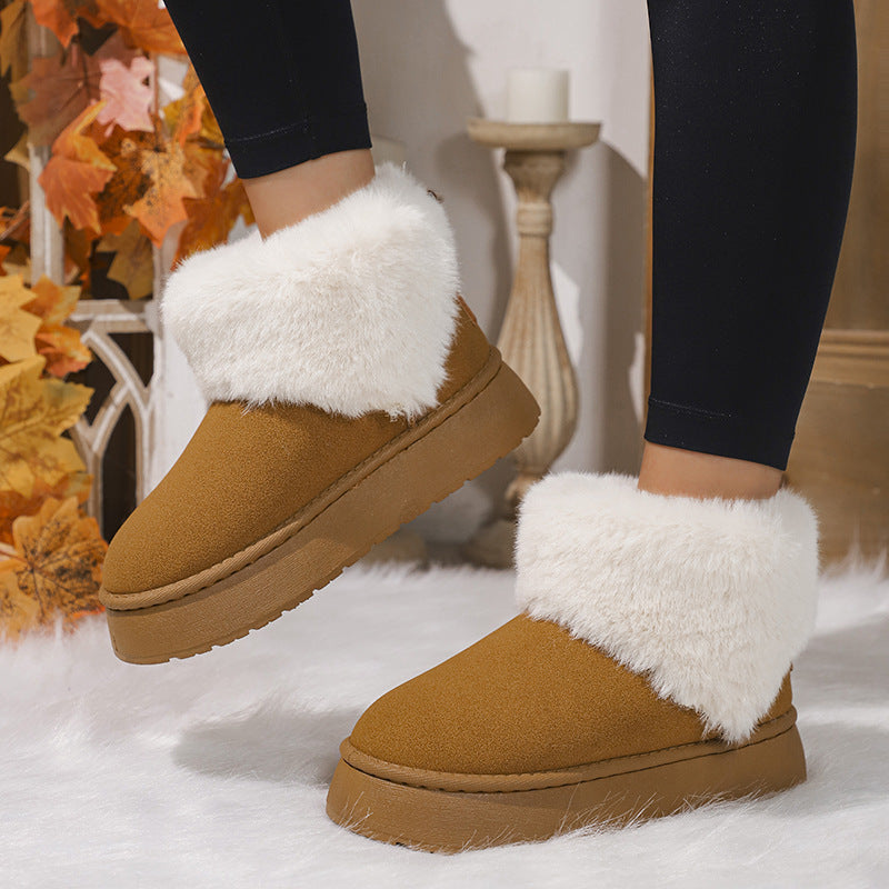 WINTER PLÜSCH SCHNEE STIEFEL