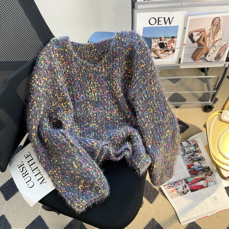 3D-V-AUSSCHNITT PULLOVER