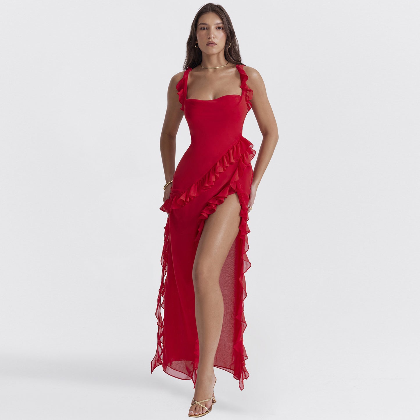 SOMMER- STRING SELVEDGE KLEID