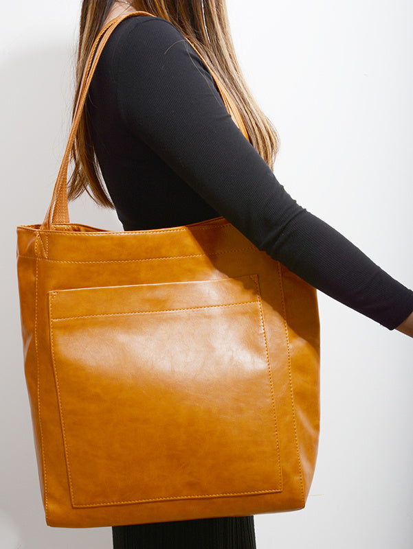 WEICHLEDER-HANDTASCHE BIG