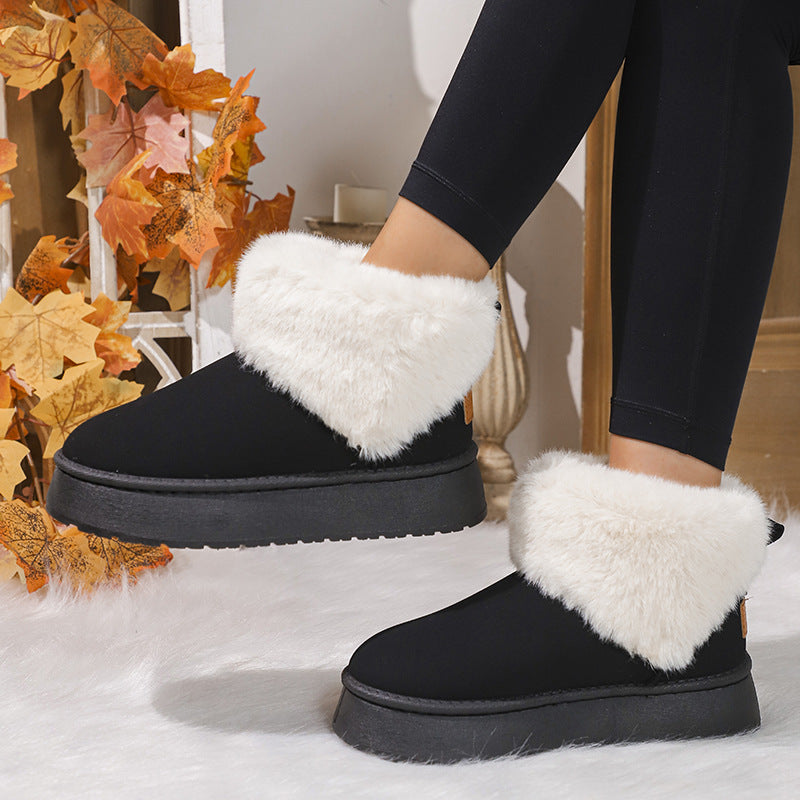 WINTER PLÜSCH SCHNEE STIEFEL