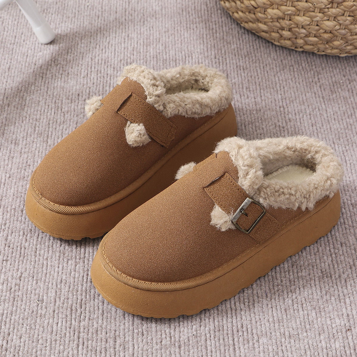 PLÜSCH-SCHNALE IN&OUTDOOR WINTER SCHUHE