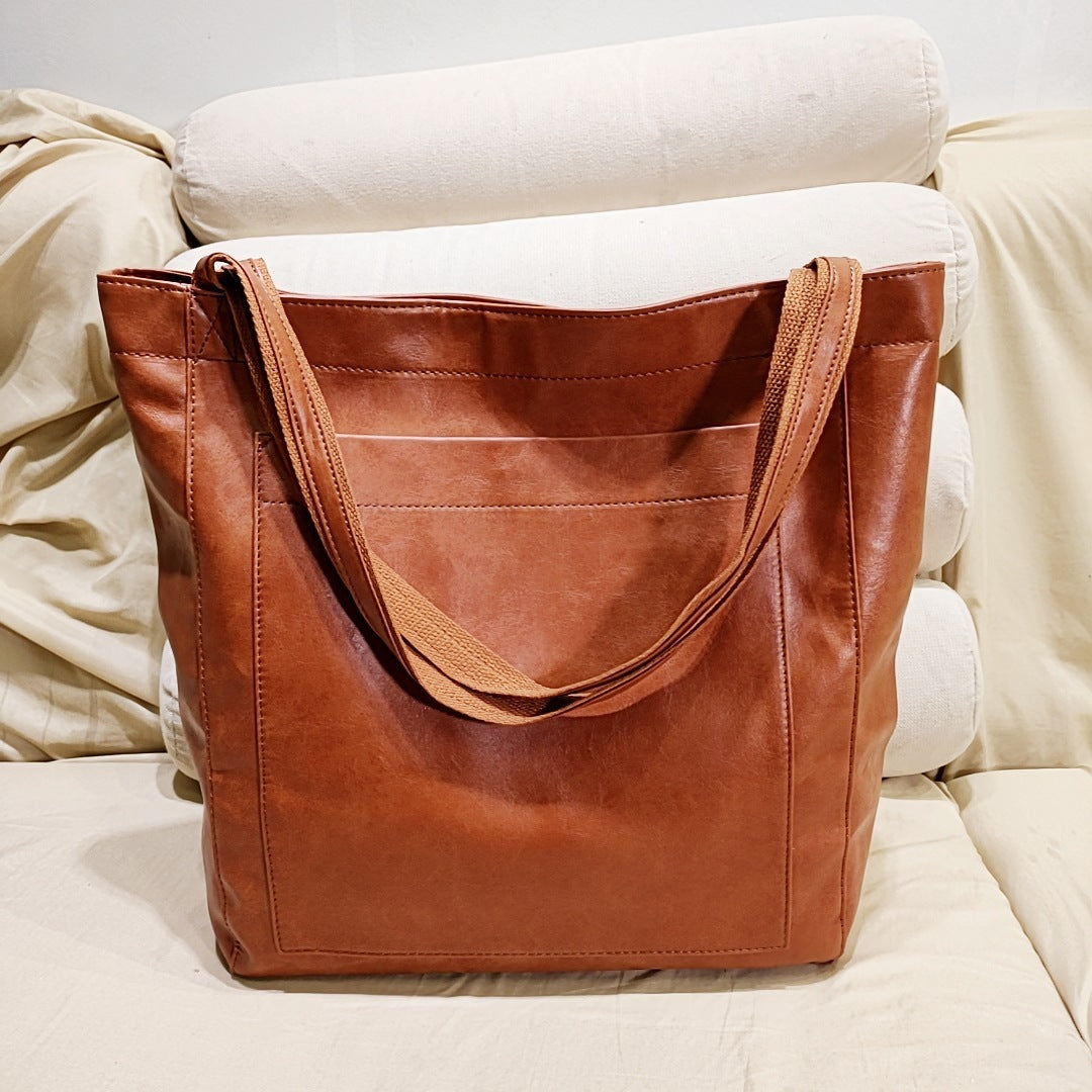 WEICHLEDER-HANDTASCHE BIG