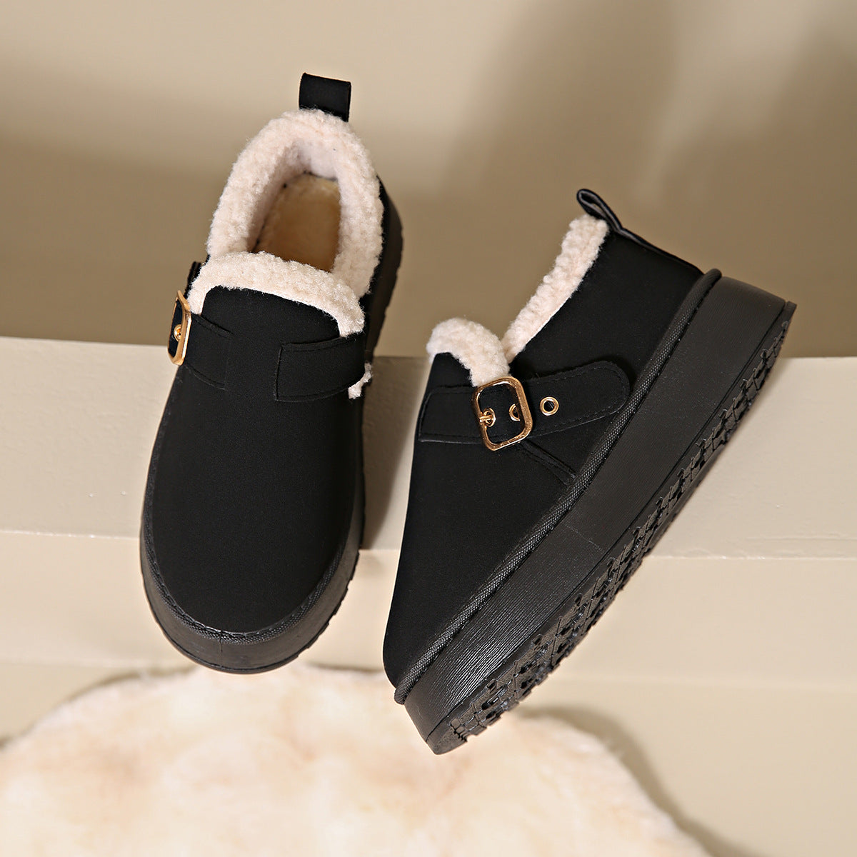 SCHNEE STIEFELETTEN-BAUMWOLLE