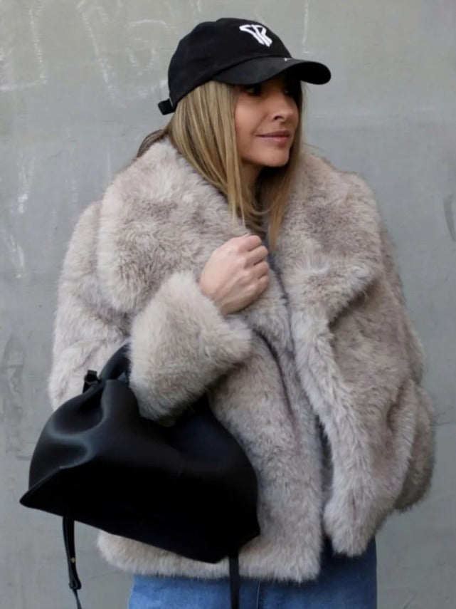 TOKA FOX PELZ JACKE DAMEN