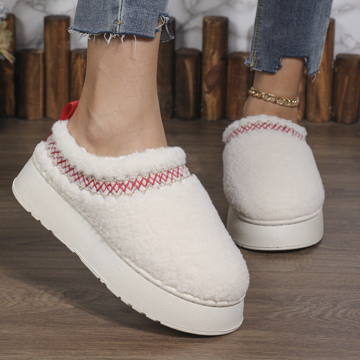 NEUE PLÜSCH IN&OUTDOOR SCHUHE SWEDISH STYLE