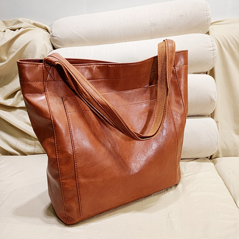 WEICHLEDER-HANDTASCHE BIG