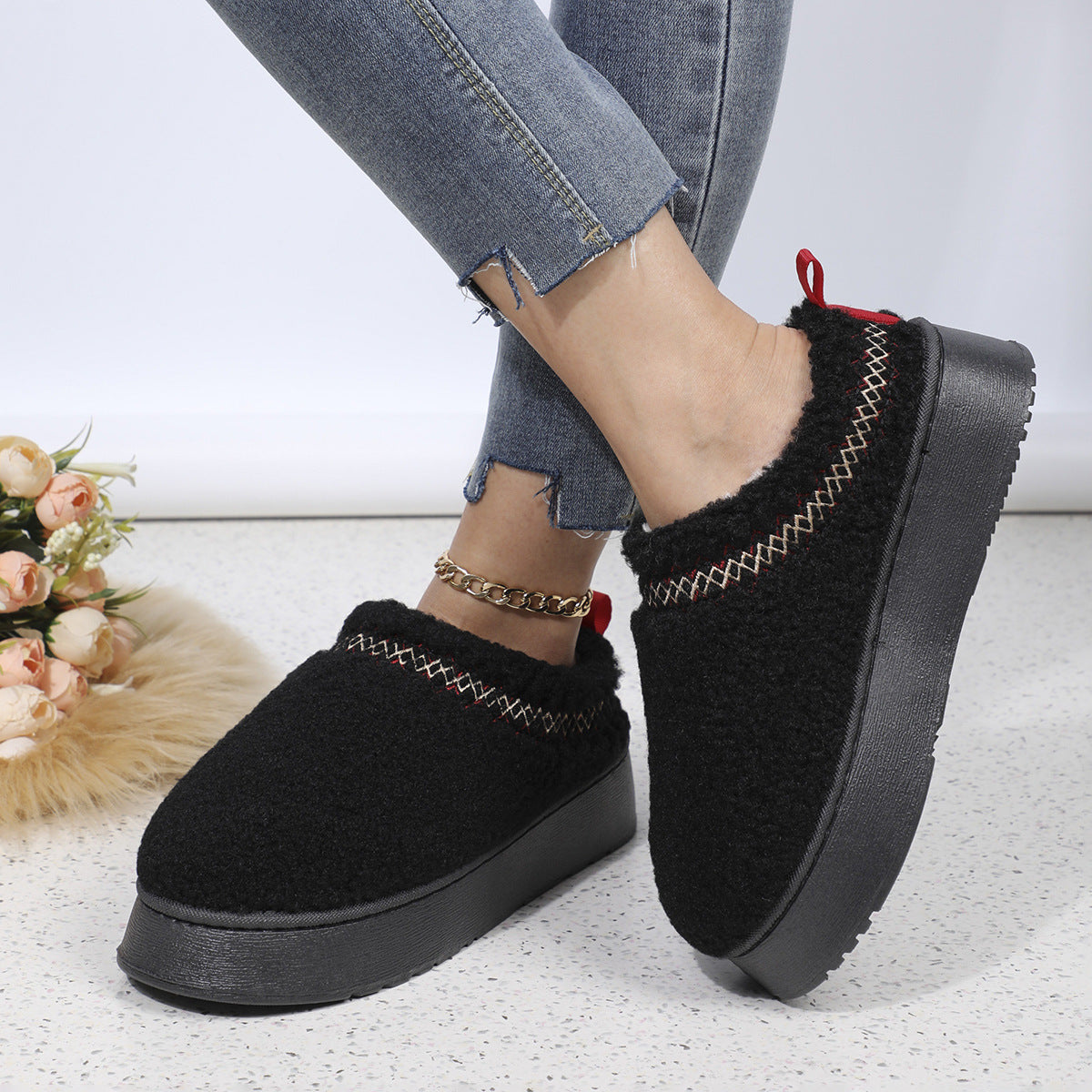 NEUE PLÜSCH IN&OUTDOOR SCHUHE SWEDISH STYLE