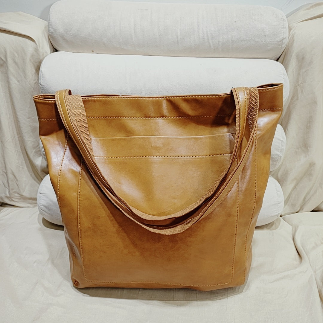 WEICHLEDER-HANDTASCHE BIG