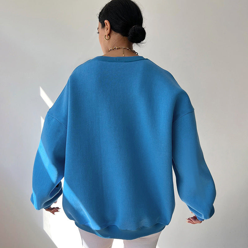 DAMEN LOSE PULLOVER