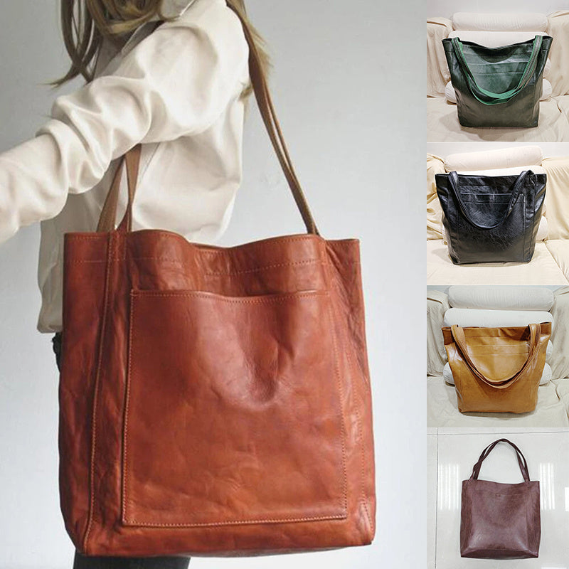 WEICHLEDER-HANDTASCHE BIG