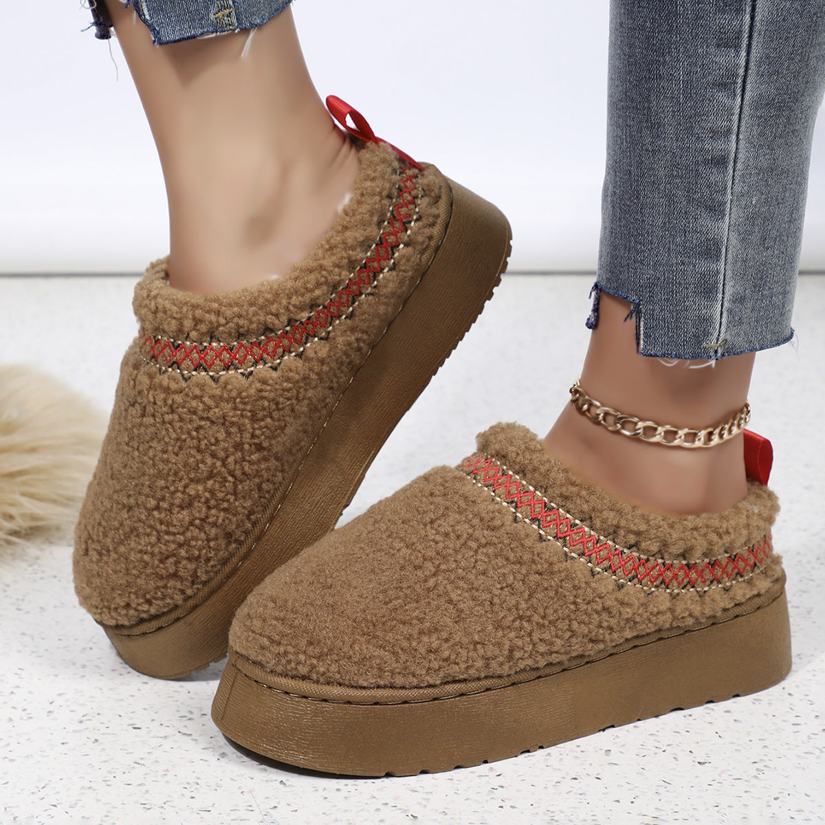 NEUE PLÜSCH IN&OUTDOOR SCHUHE SWEDISH STYLE