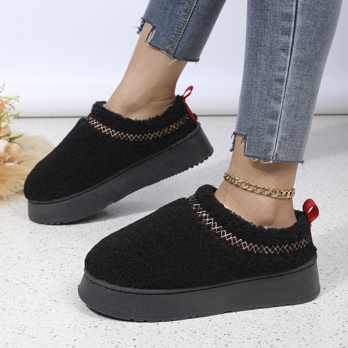 NEUE PLÜSCH IN&OUTDOOR SCHUHE SWEDISH STYLE