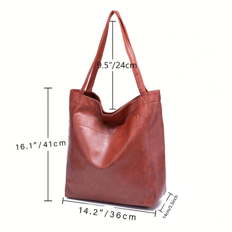 WEICHLEDER-HANDTASCHE BIG