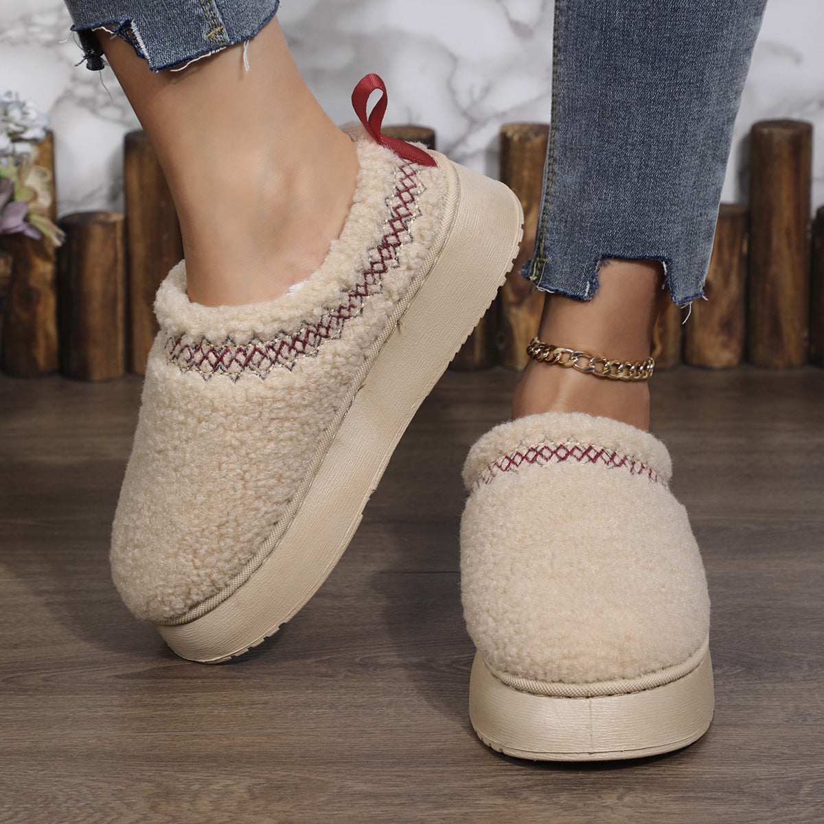 NEUE PLÜSCH IN&OUTDOOR SCHUHE SWEDISH STYLE