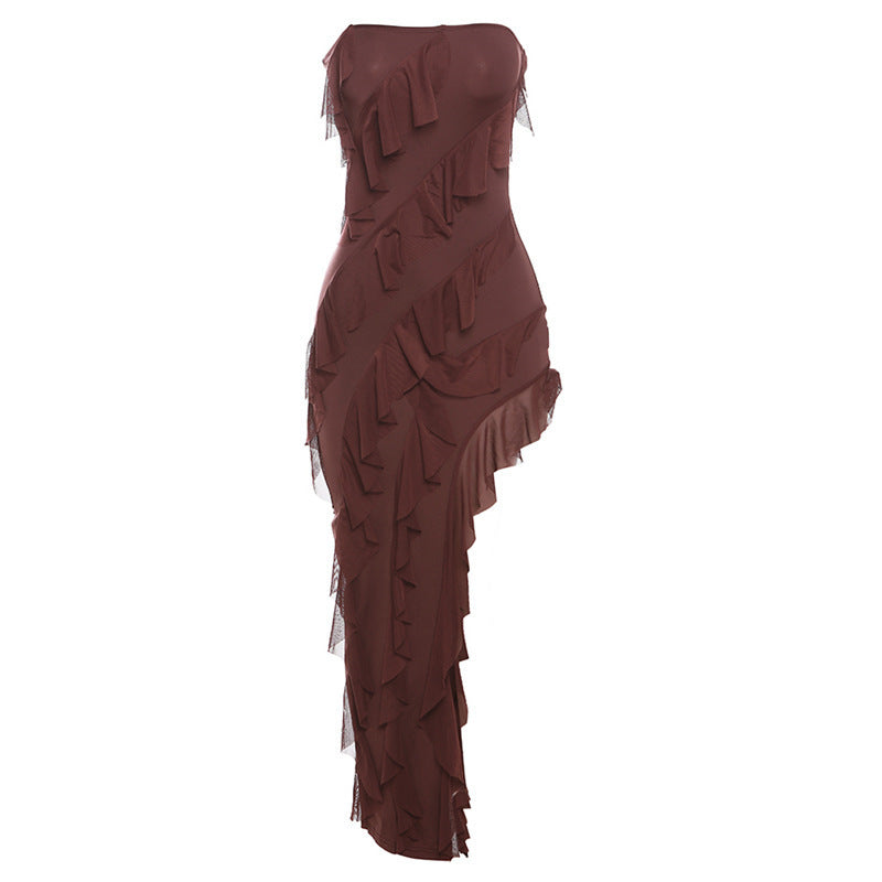 KLEID RÜCKEN FREI-SPLIT