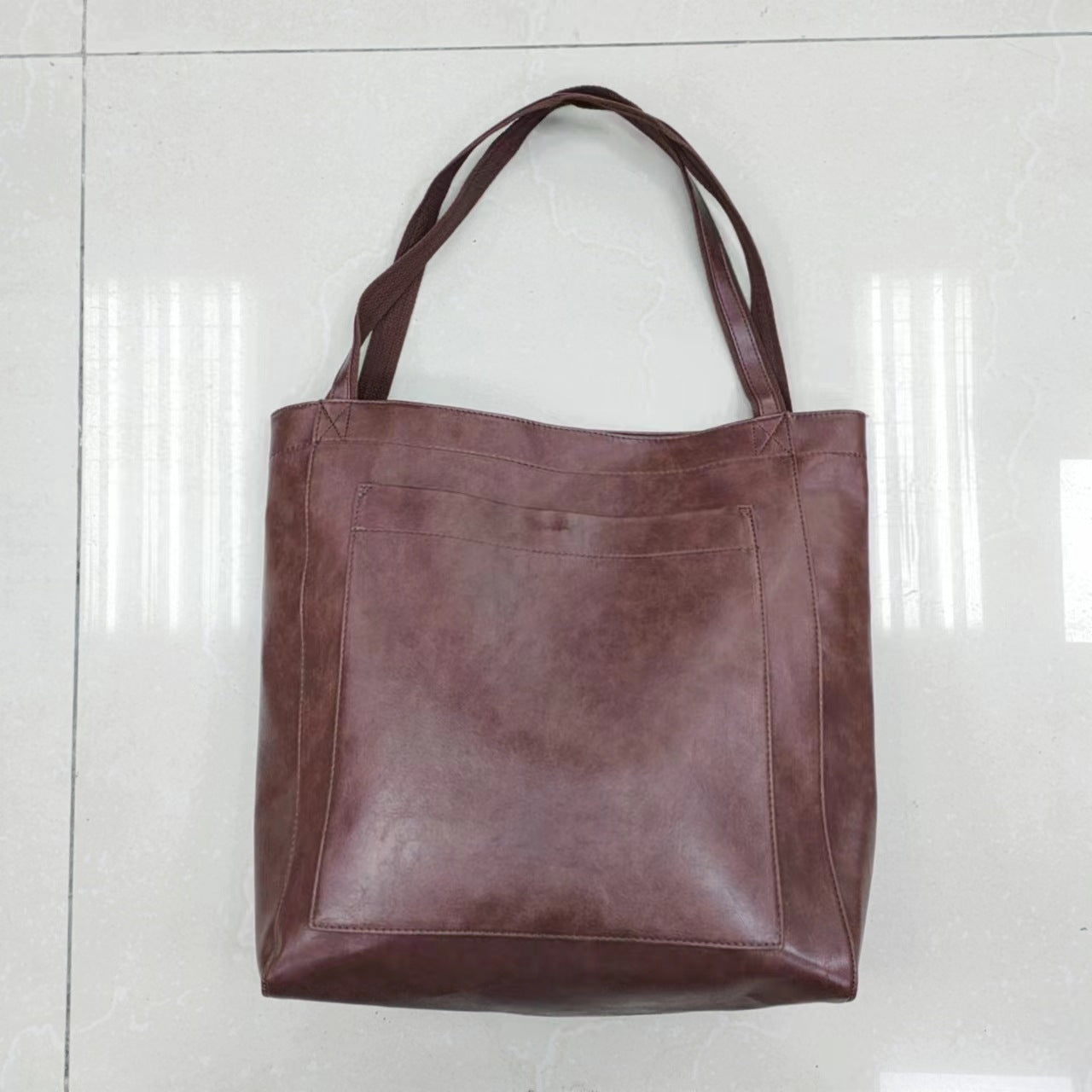 WEICHLEDER-HANDTASCHE BIG