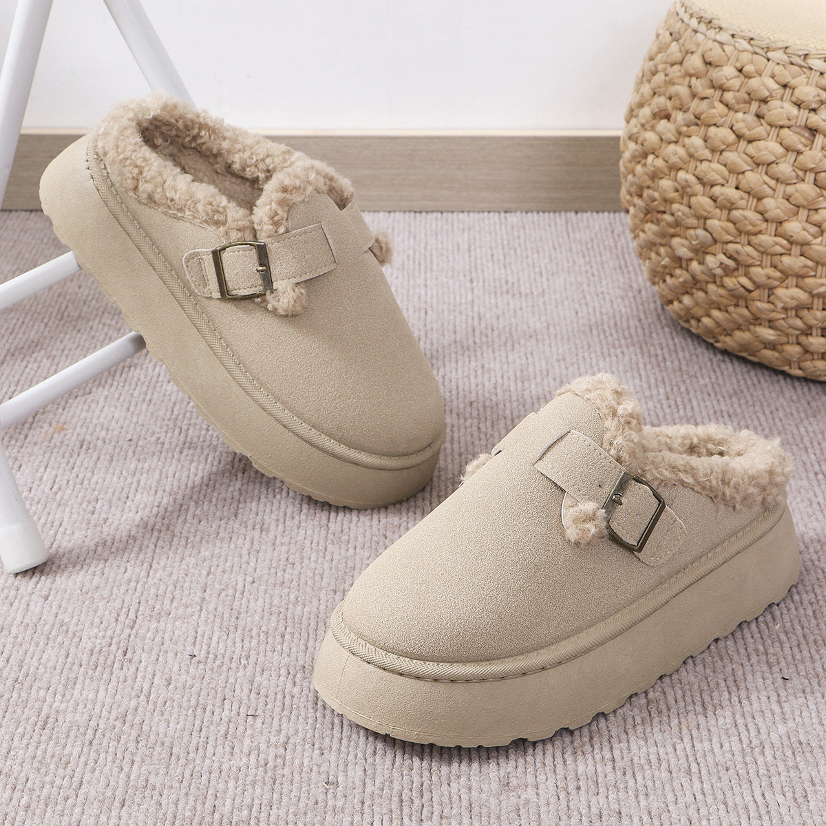 PLÜSCH-SCHNALE IN&OUTDOOR WINTER SCHUHE
