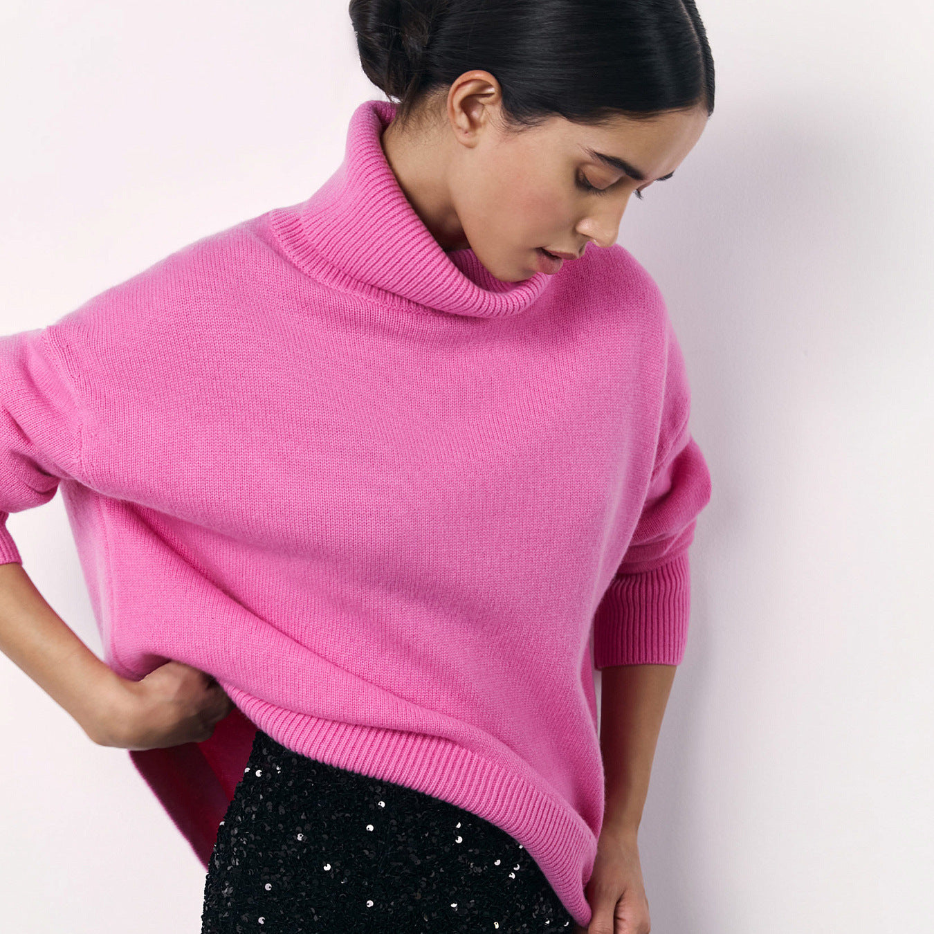 GESTRICKTER LOCKERER PULLOVER