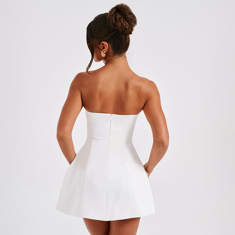 SLIM FIT ROHR TOP KLEID
